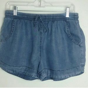 Universal Thread Size Small Tie Denim Shorts